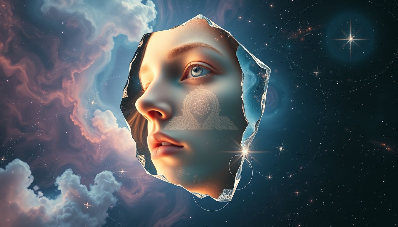 Ein übergroßer Taschenspiegel im Traum warnt vor Eitelkeit.