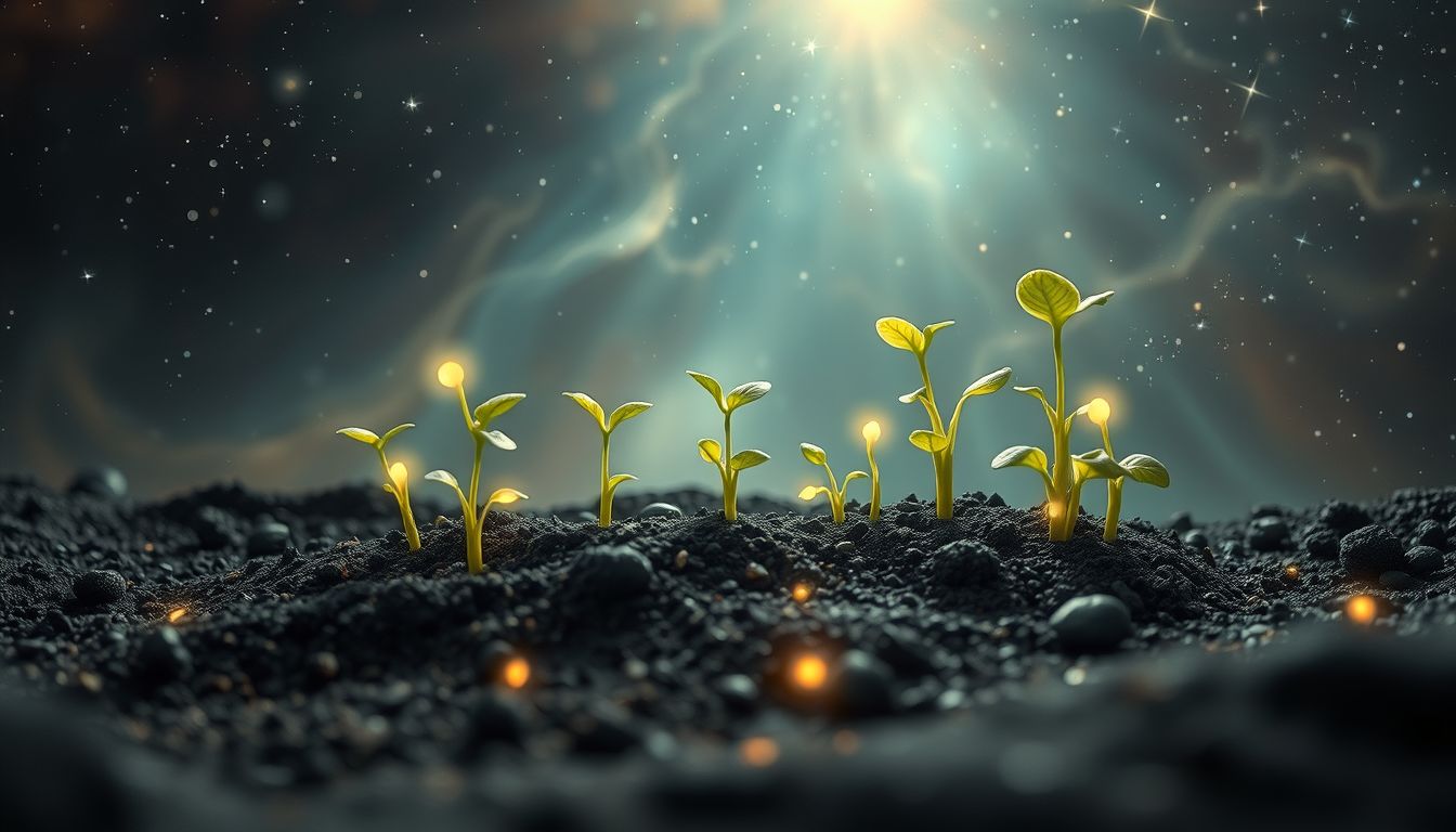 Endivien pflanzen symbolisiert Hoffnung, Wachstum und frische Lebenszyklen.