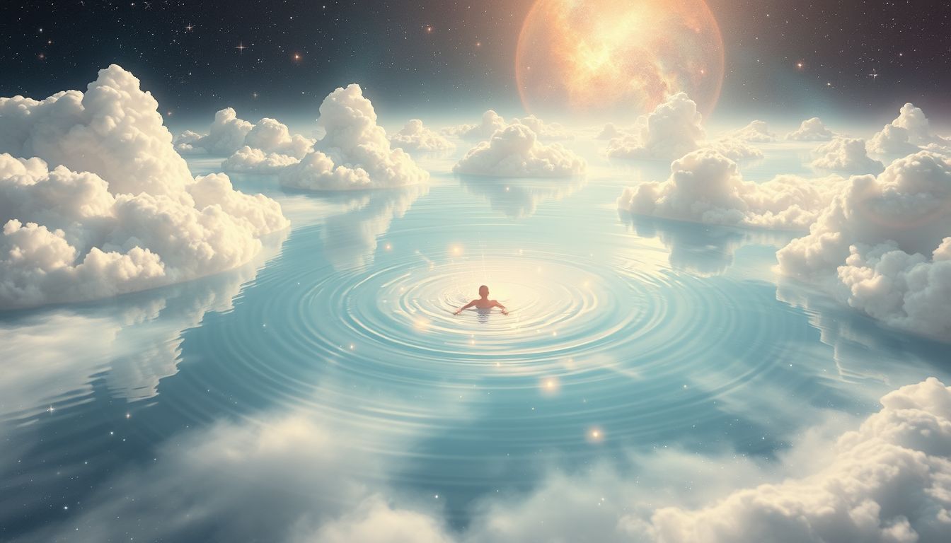 Träumen vom Schwimmen im Reservoir symbolisiert emotionale Freiheit und Klarheit.