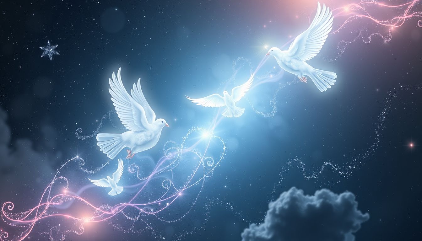 Die Lachtaube symbolisiert im Traum Frieden und innere Harmonie.