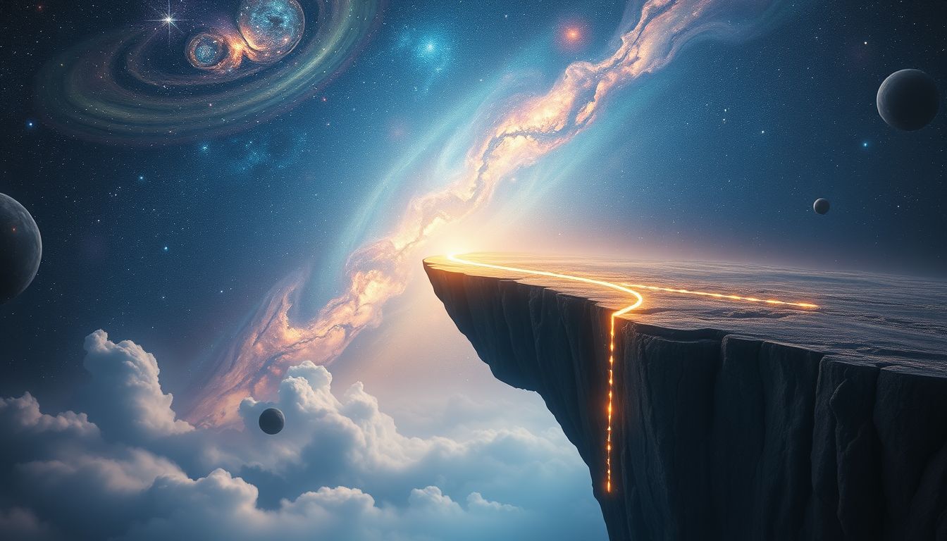 Am Rand der Klippe symbolisieren Träume oft wichtige Lebensentscheidungen.