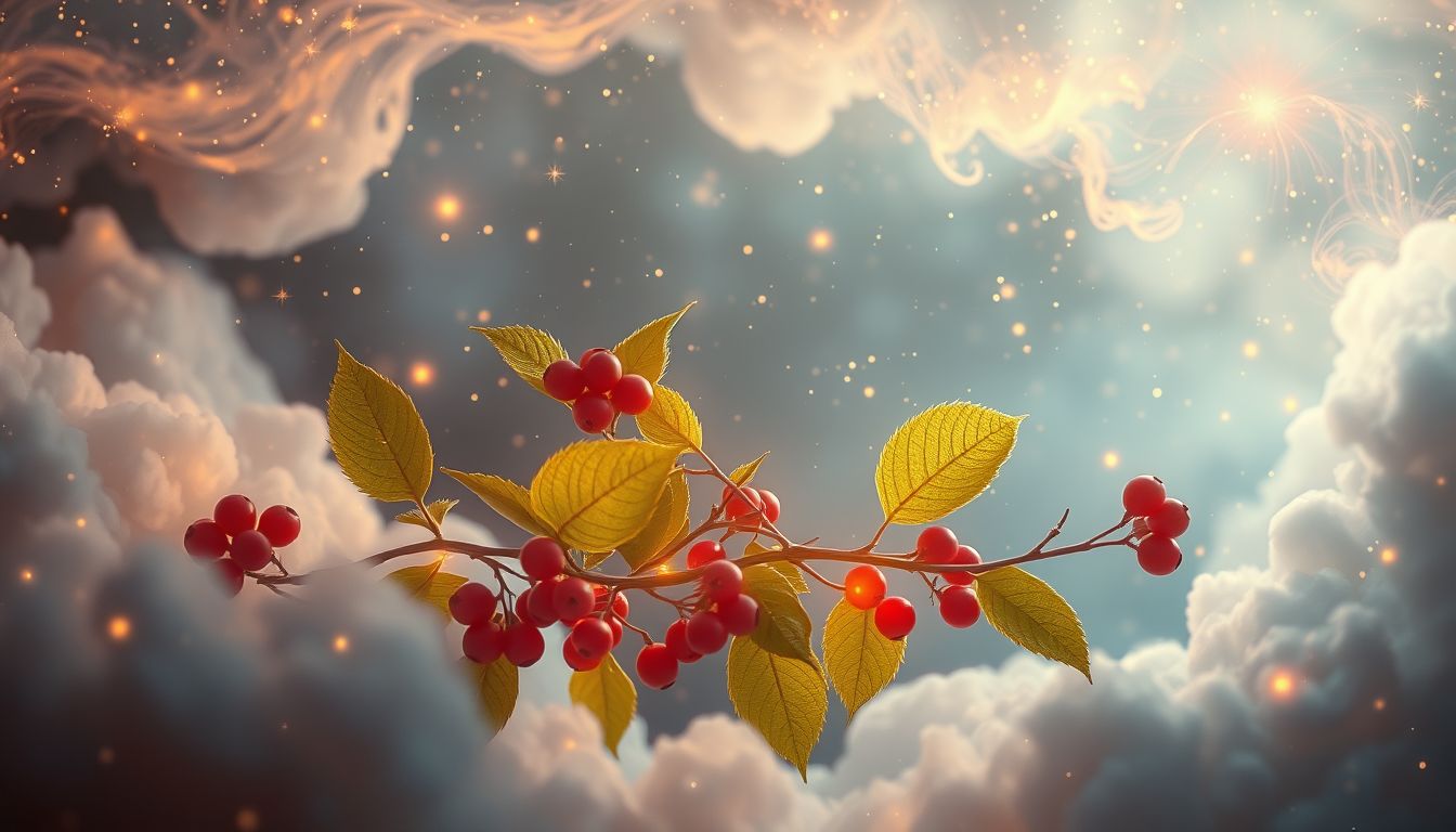 Bärentrauben symbolisieren im Traum oft Gesundheit und innere Heilung.