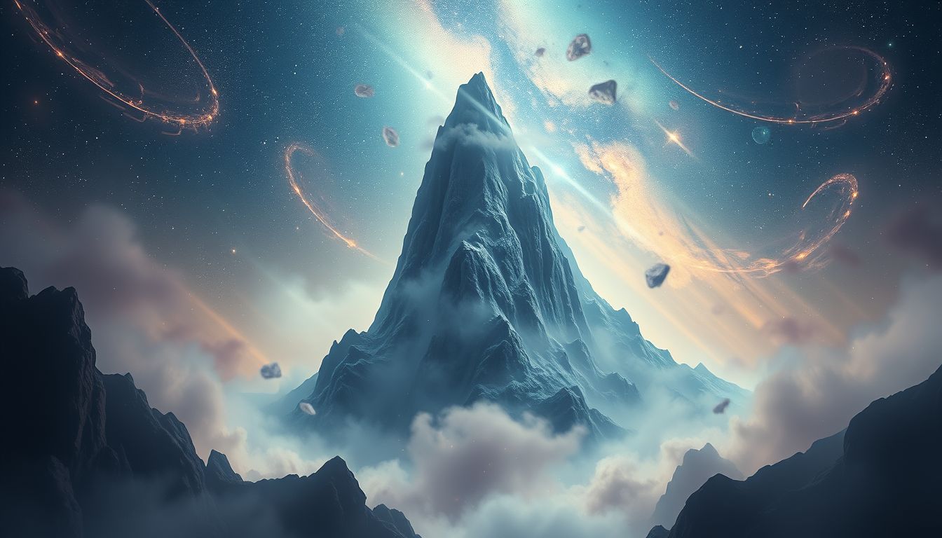 Ein Berg im Traum symbolisiert überwundene große Hindernisse.