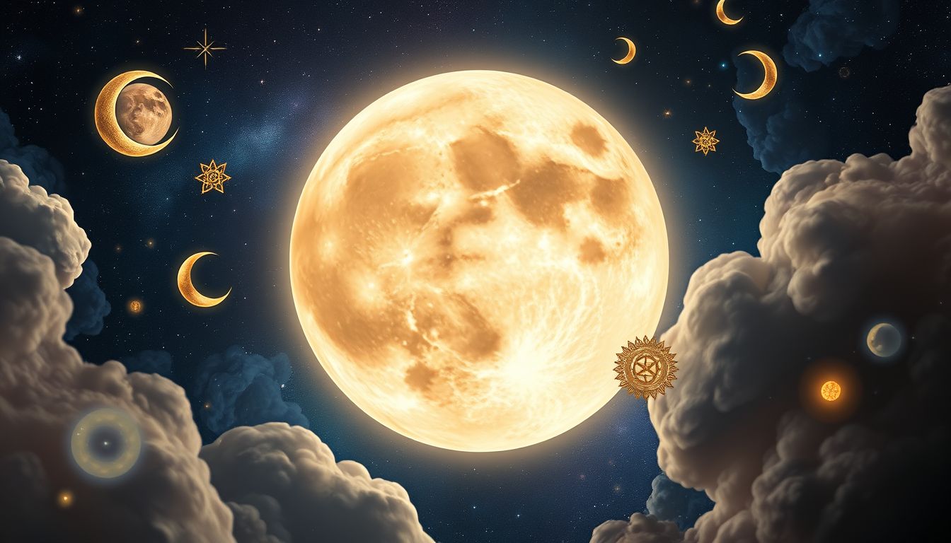 Der Mond symbolisiert in vielen Kulturen Wandel und Mystik.