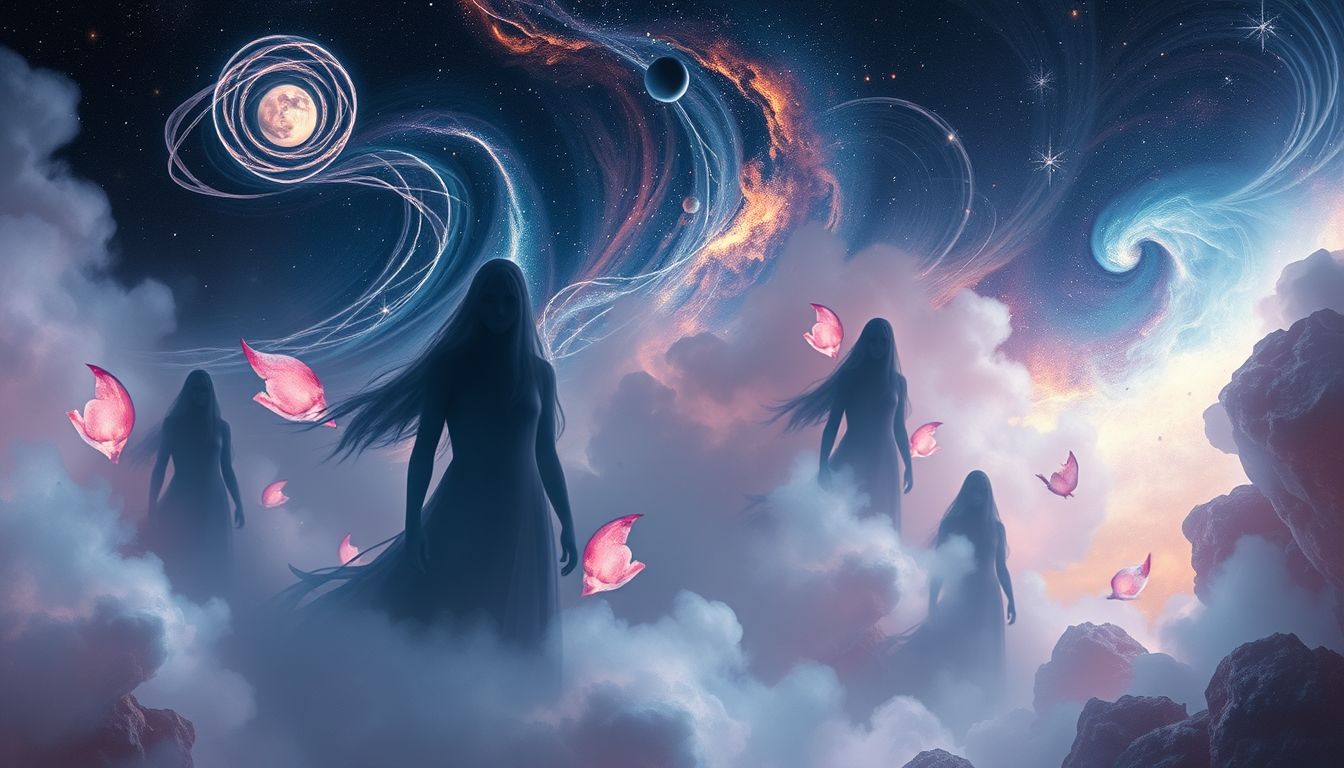 Angst in Geisterbeschwörungs-Träumen reflektiert innere Konflikte und Unsicherheiten.