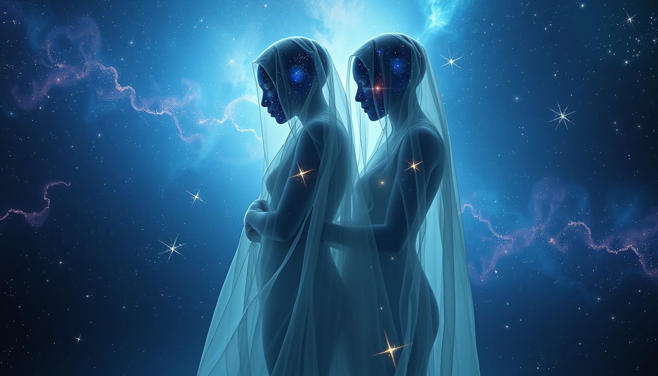 Doppelte Kleidung symbolisiert oft verborgene Identitäten und soziale Rollen.