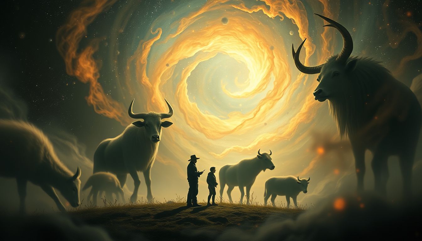 Ein Ackermann symbolisiert innere Konflikte und tierische Ängste.