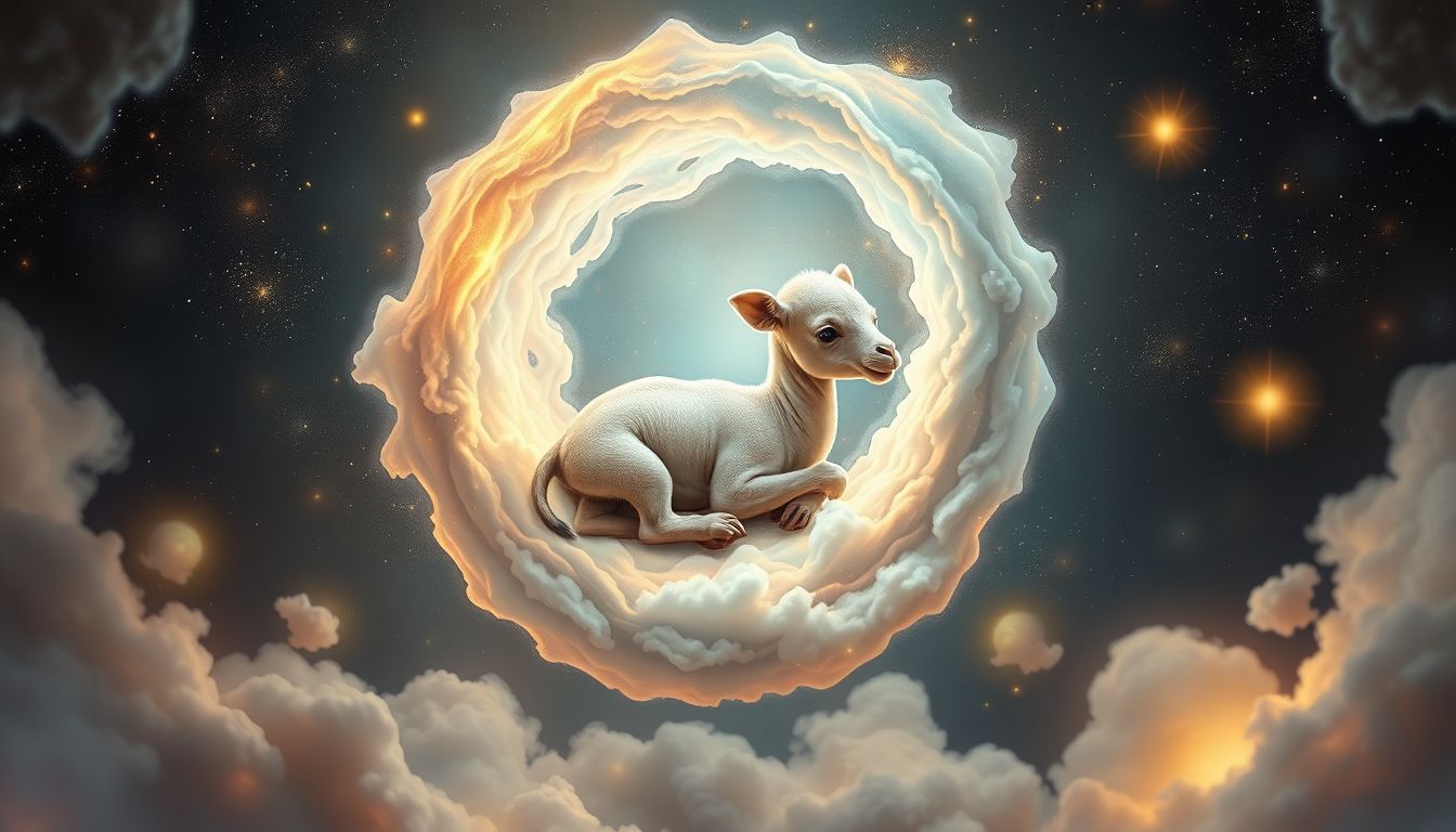 Ein Kamelbaby im Traum symbolisiert Neubeginn und Unschuld.