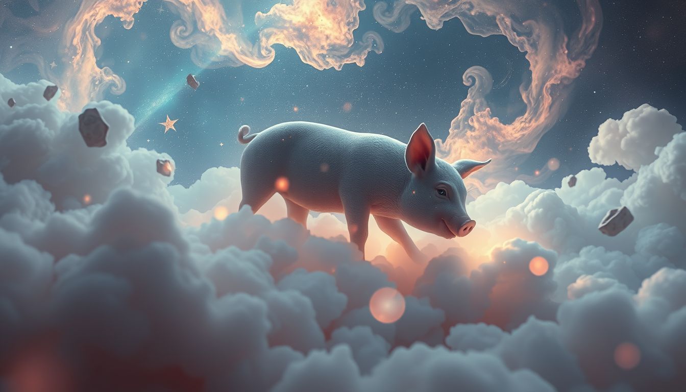 Ein Mastschwein stehlen symbolisiert verborgene Wünsche nach Kontrolle.