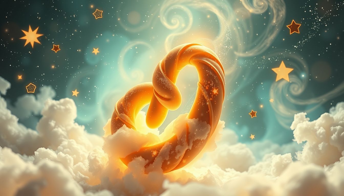 Eine Brezel backen symbolisiert im Traum Kreativität und Selbstverwirklichung.