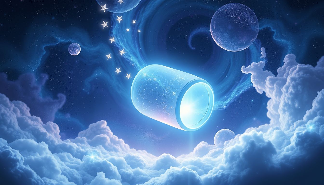 Eine Tonne im Traum symbolisiert oft verborgene emotionale Lasten.