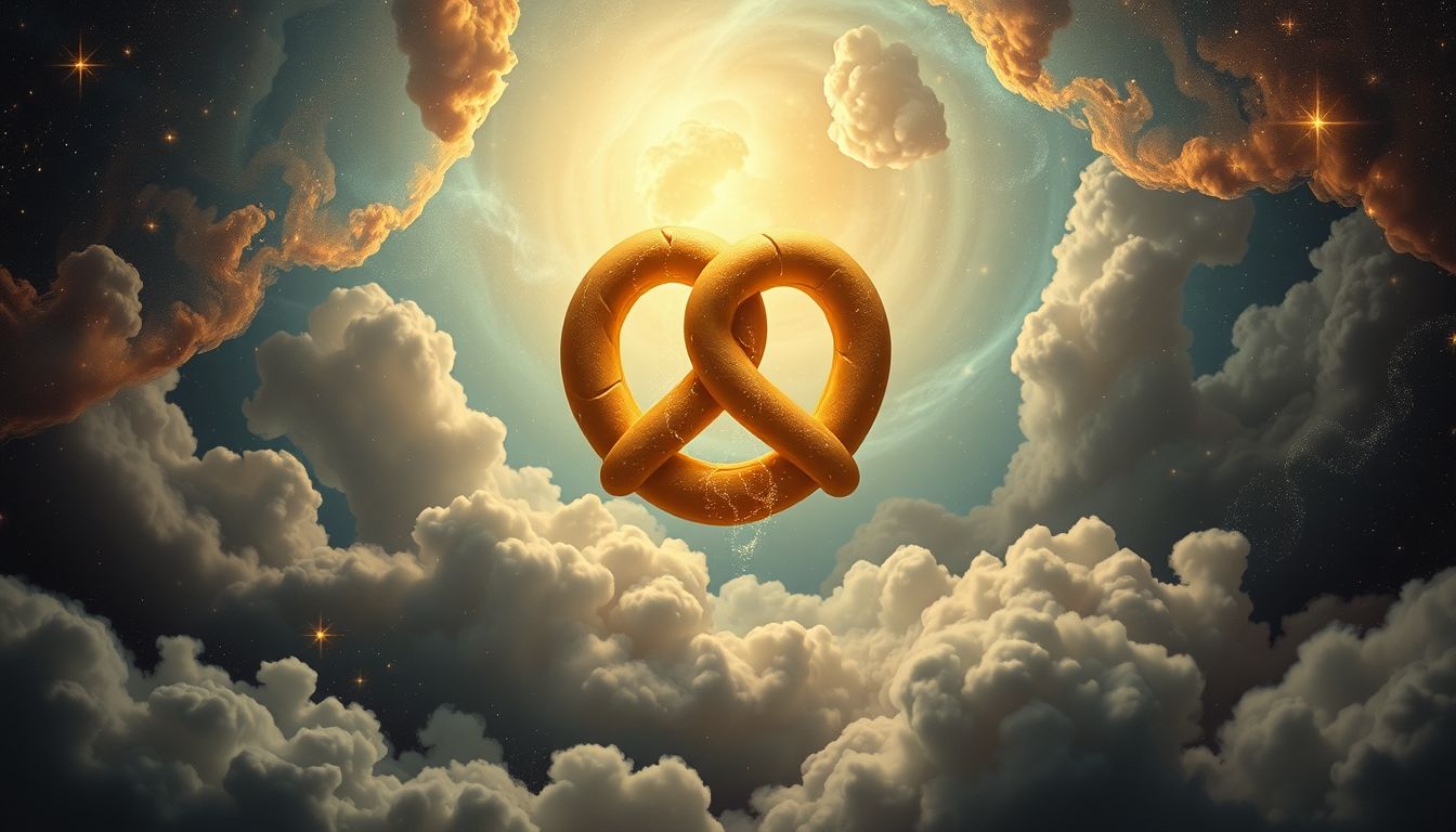 Eine zerbrochene Brezel im Traum symbolisiert zerbrochene Hoffnungen.