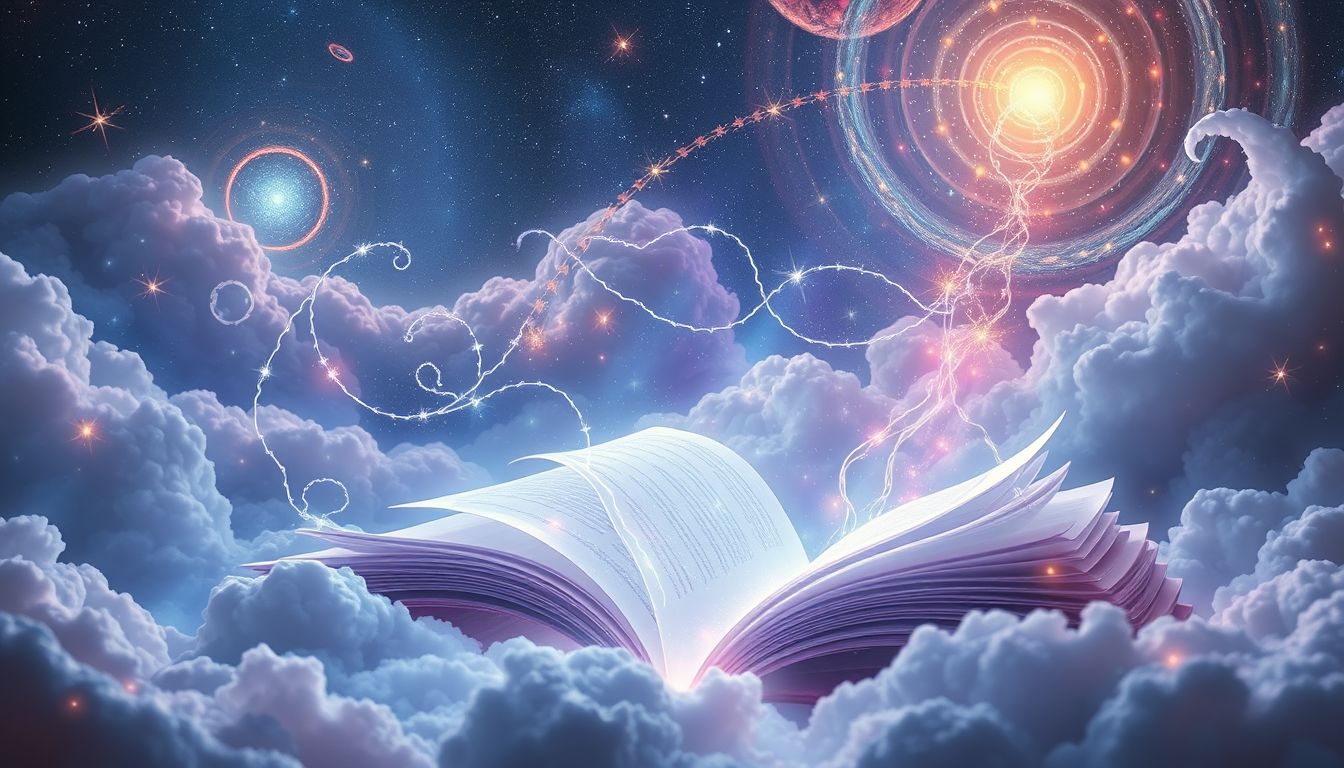 Entwirren von Büchern symbolisiert das Erschließen verborgener Weisheit im Traum.