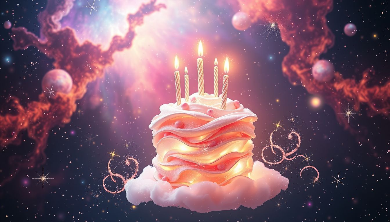 Die Geburtstagstorte symbolisiert Freude, Gemeinschaft und festliche Momente.
