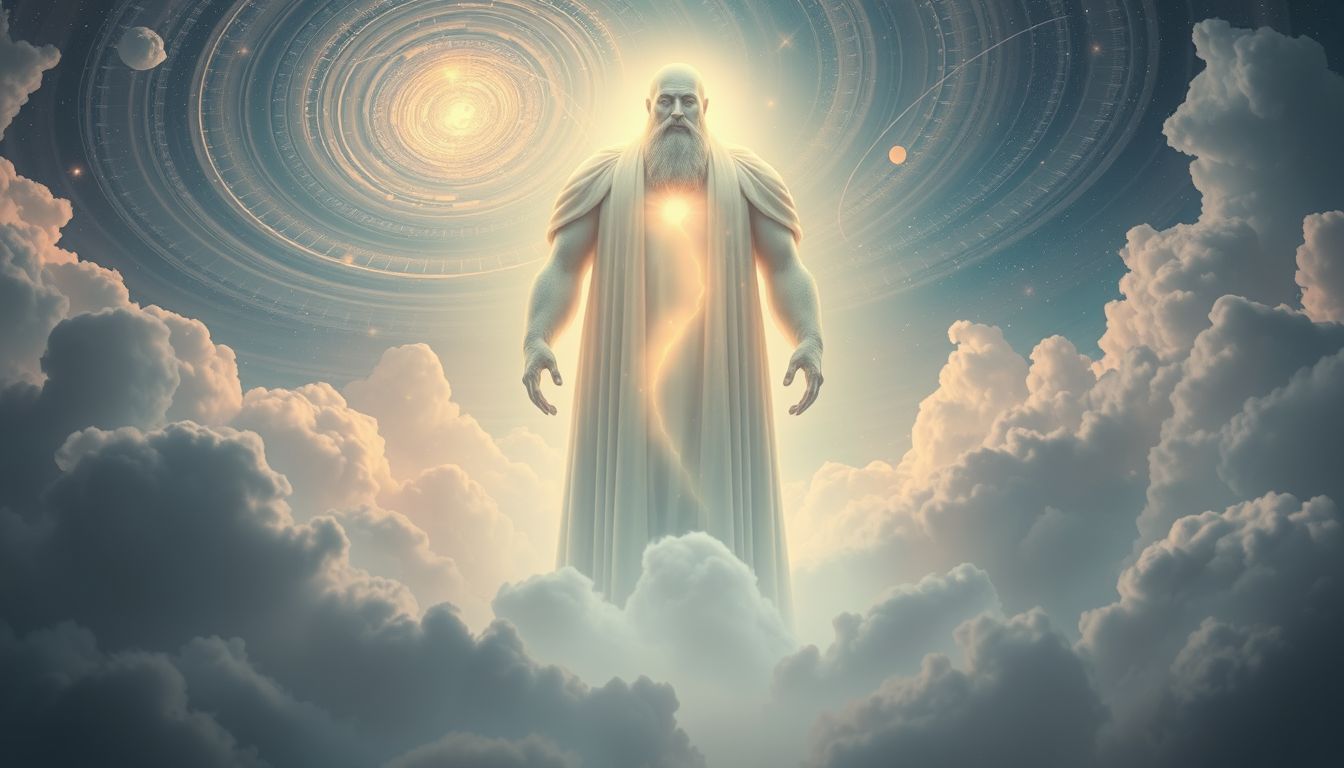 Der Riese symbolisiert oft strenge Autorität und beschützende Führung.