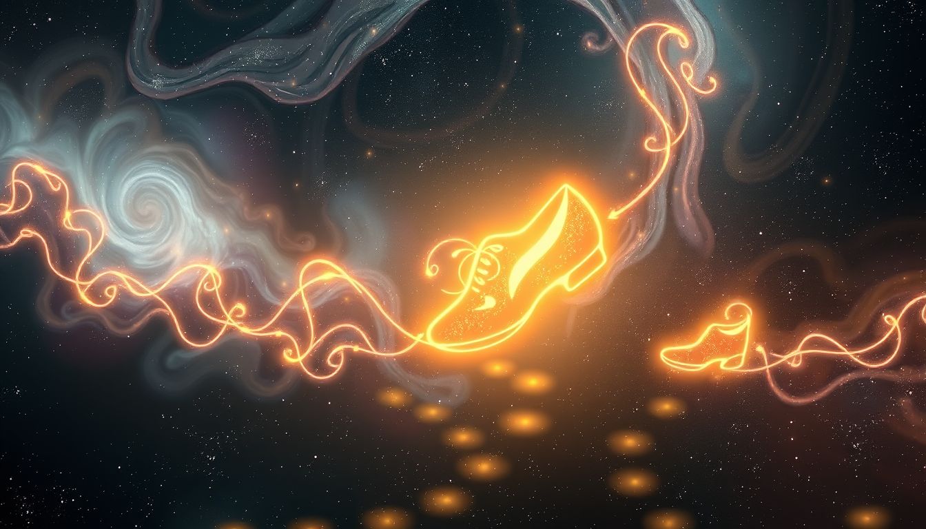 Glänzende Schuhe symbolisieren Fortschritt und klare Lebensrichtung im Traum.