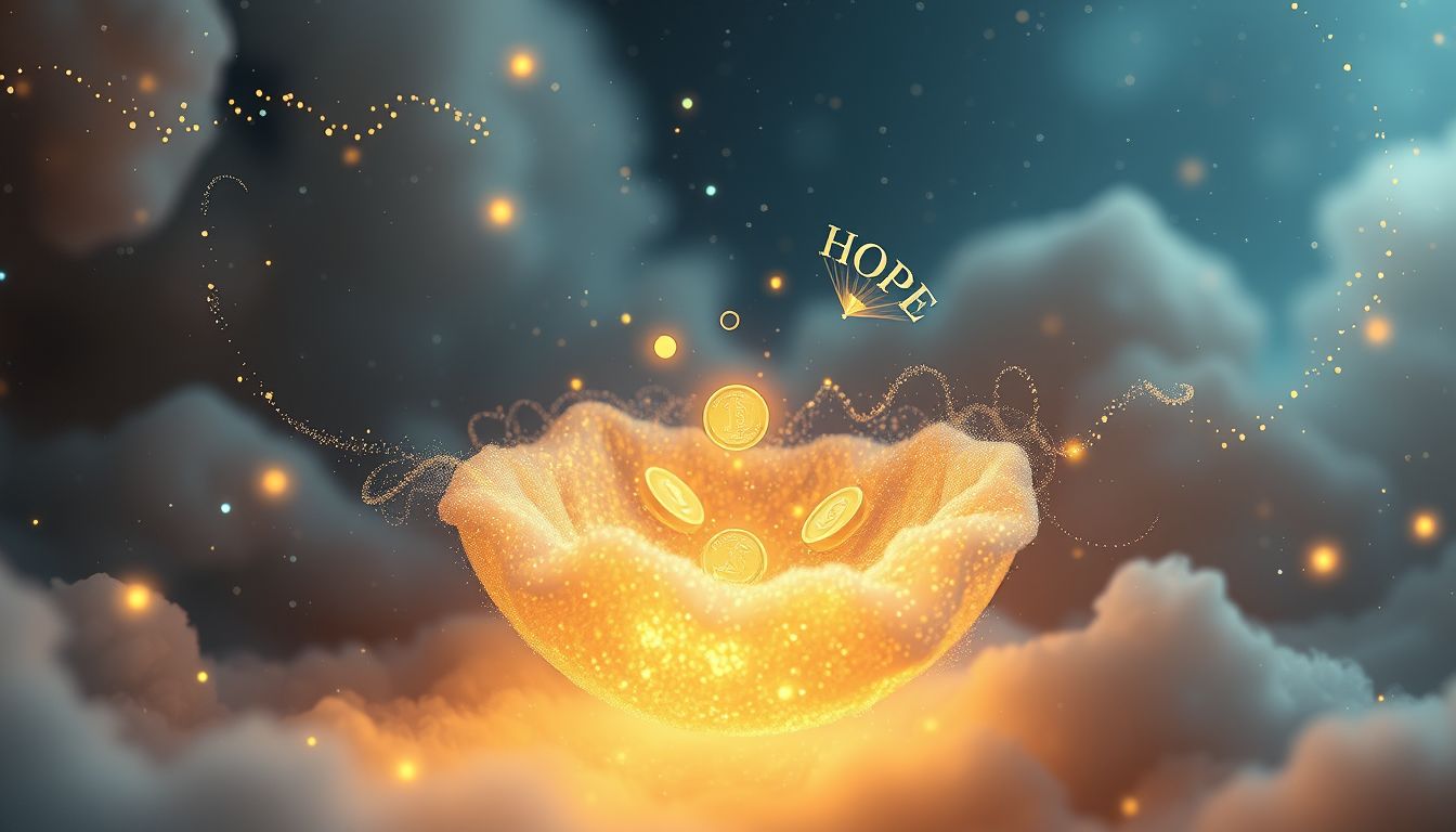 Groschen symbolisieren im Traum oft kleine Sorgen und Freuden.