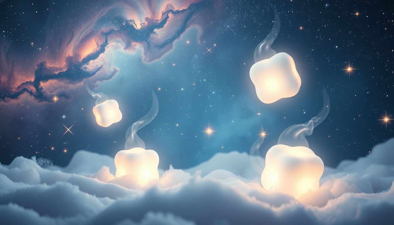 Marshmallows symbolisieren oft innere Sanftheit und unverarbeitete Gefühle.