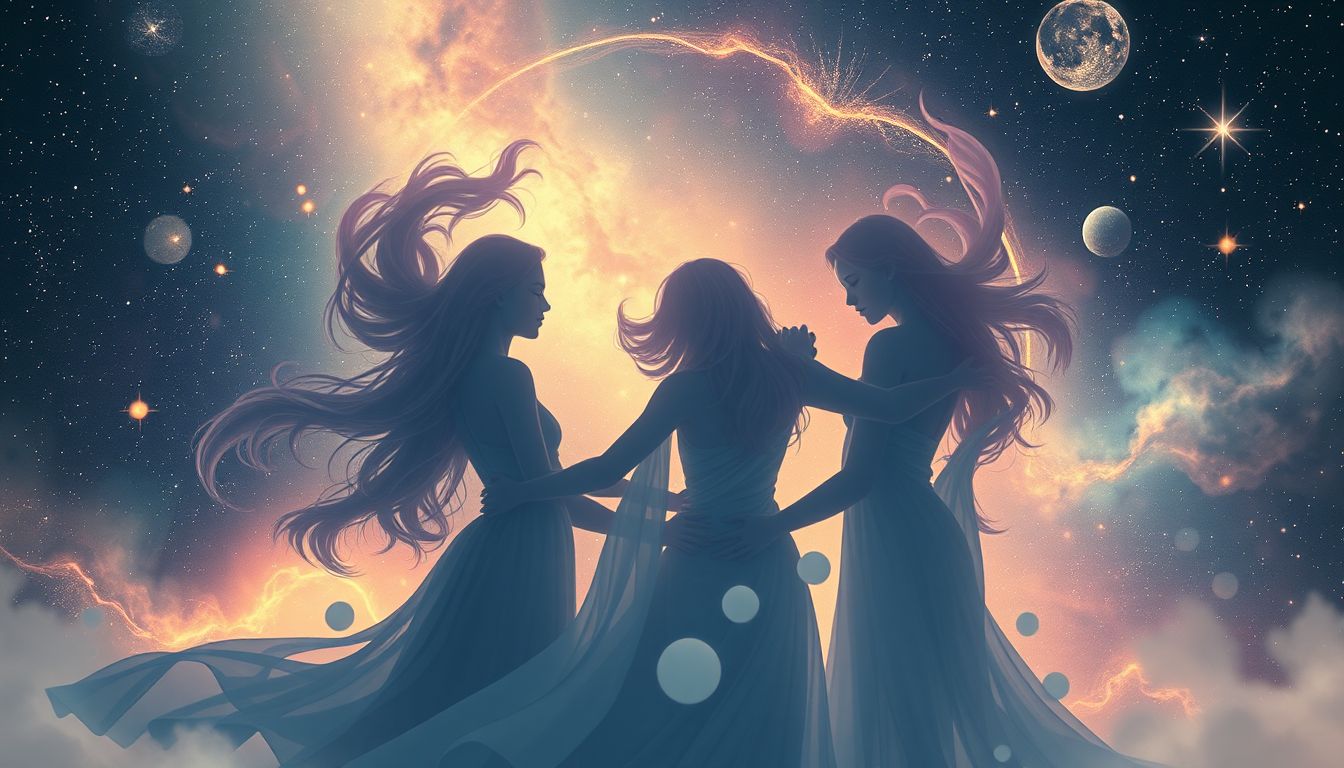 Mondzeit-Träume symbolisieren oft weibliche Verbundenheit und Unterstützung.