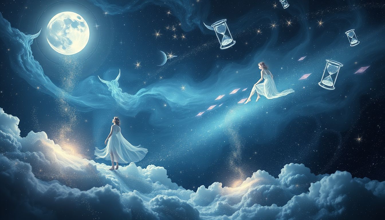 Träumen von Vergänglichkeit reflektiert tiefes Bewusstsein für Lebenszyklus.