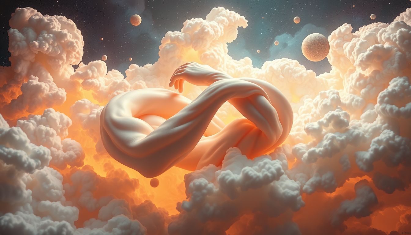 Muskelkater im Traum signalisiert oft innere starre Denkstrukturen.