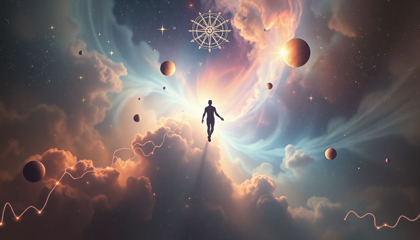 Fliegen im Traum symbolisiert oft Freiheit und Kontrolle über das Leben.