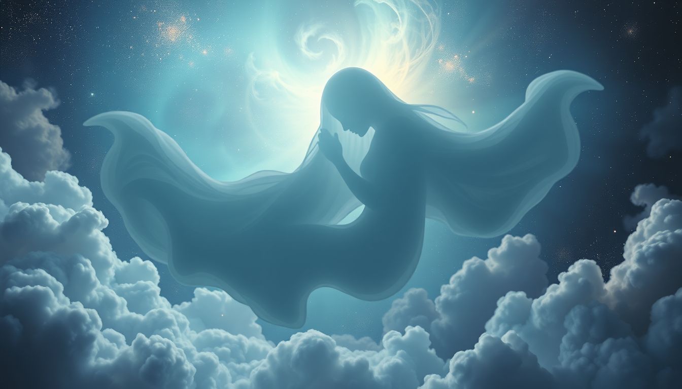 Der Schattenriss symbolisiert oft unsichtbaren Schutz und innere Stärke.