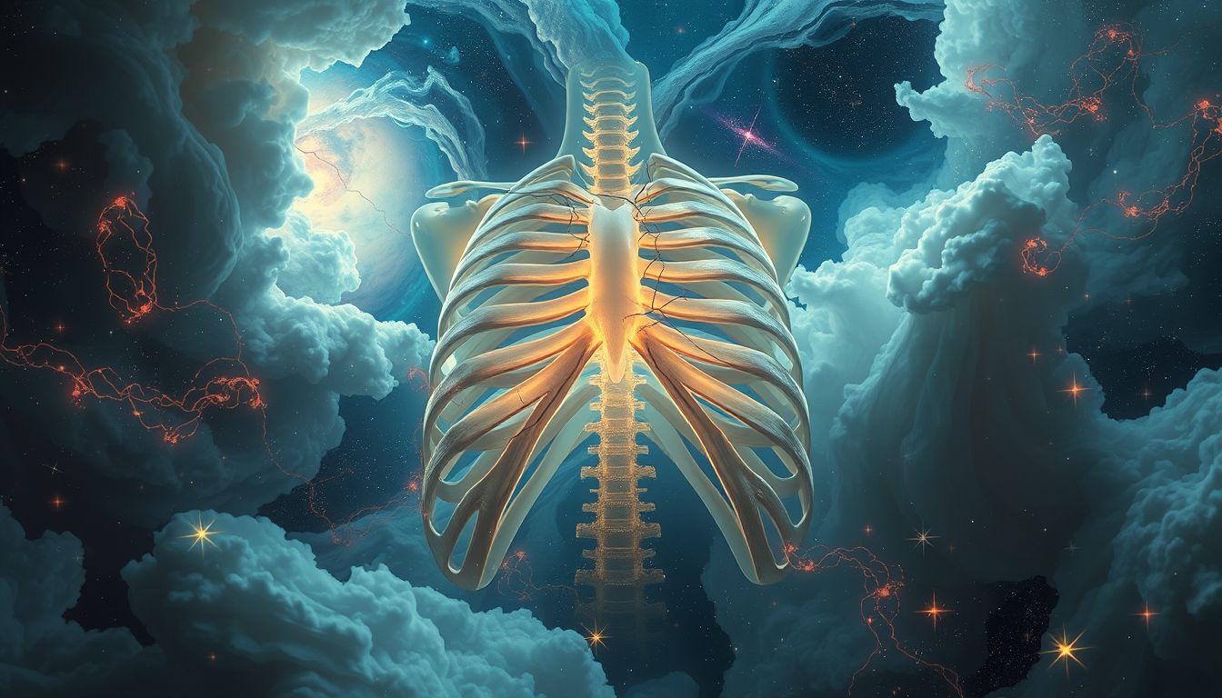 Schmerzen in den Rippen spiegeln oft innere emotionale Konflikte wider.