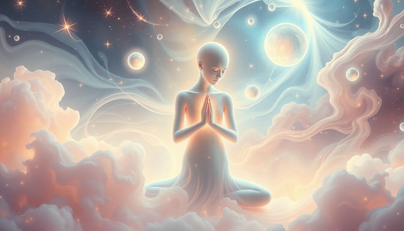 Sich selbst einreiben symbolisiert innere Heilung und Selbstakzeptanz.