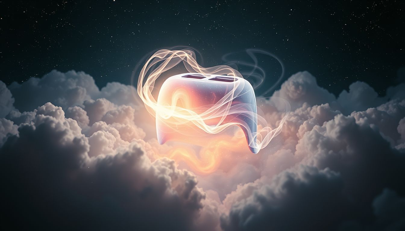 Ein neuer Toaster symbolisiert frische Möglichkeiten und Lebensveränderung.