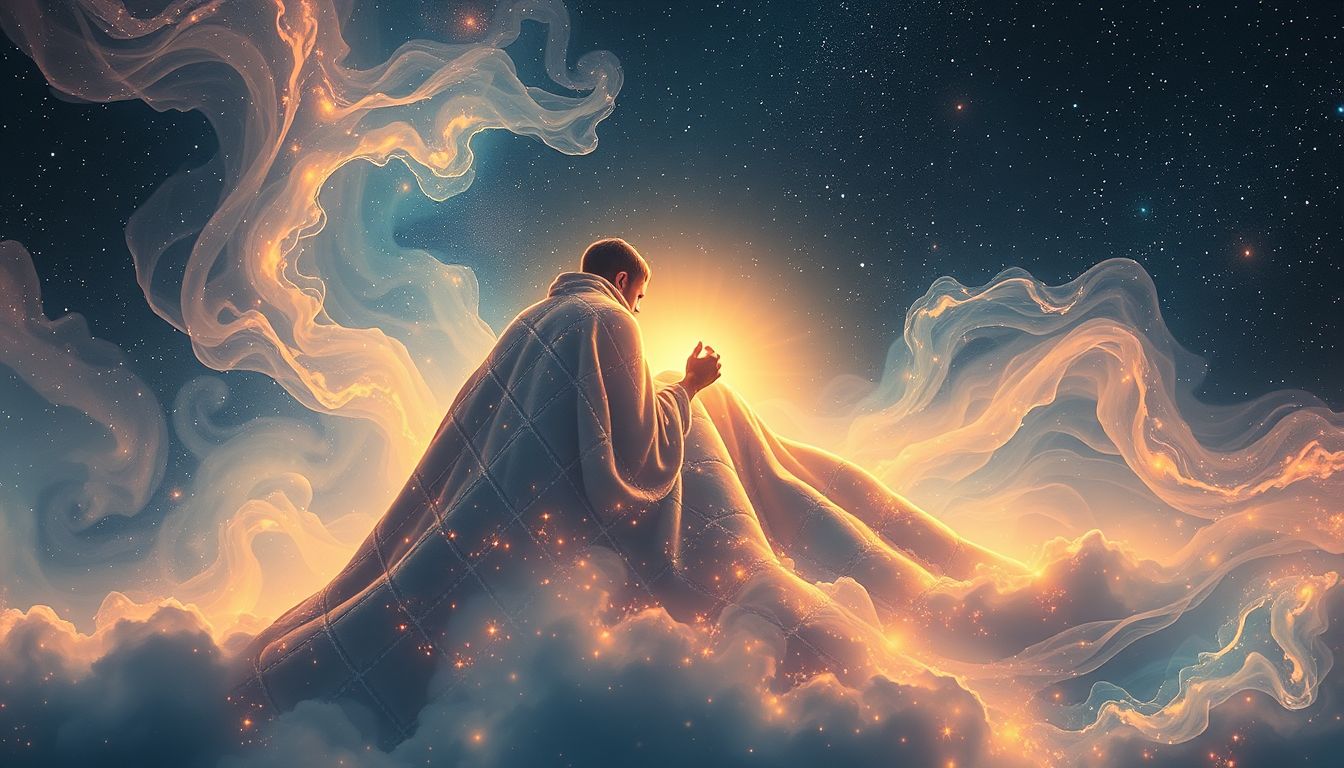 Wattierung im Traum symbolisiert Schutz vor Kälte und emotionaler Distanz.