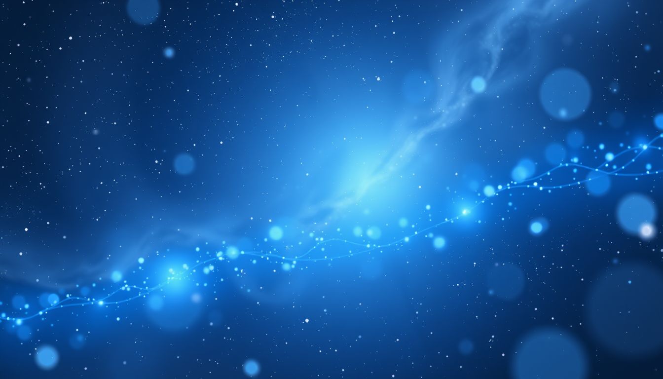 Blaue Tupfen im Traum symbolisieren oft vergängliche Glücksmomente.