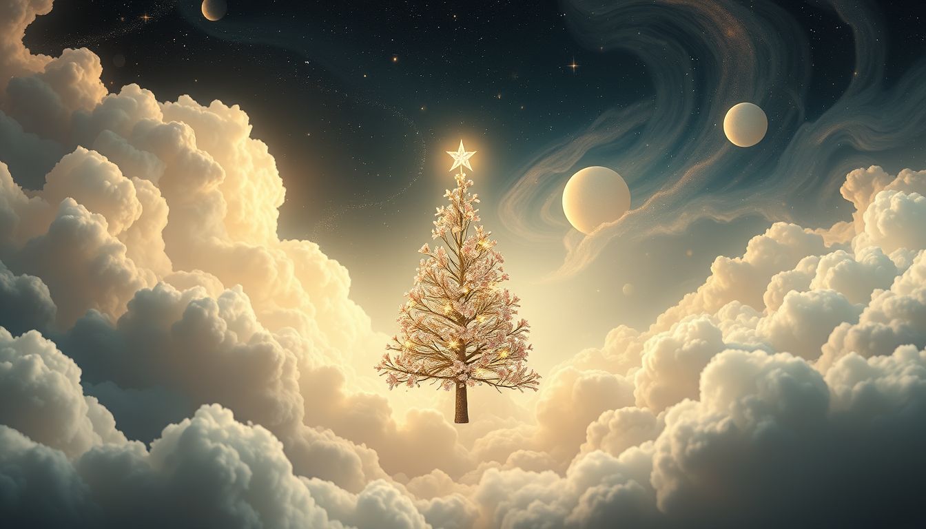 Ein Sommer-Weihnachtsbaum symbolisiert unerwartete Freude und Hoffnung.