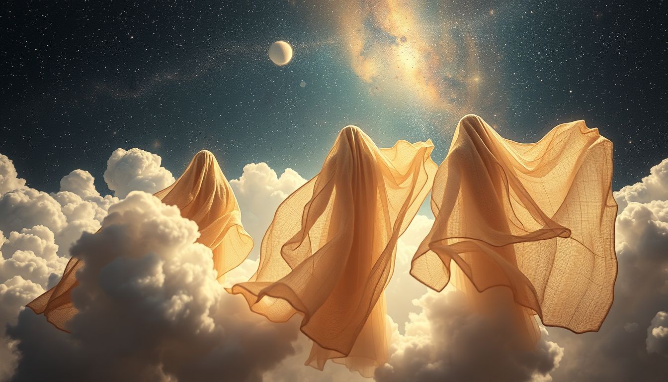 Sackleinen als Kleidung symbolisiert Bescheidenheit und soziale Zurückhaltung.