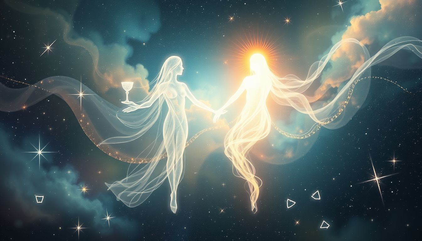 Der Traum symbolisiert Trost und ewige Verbundenheit mit Verstorbenen.
