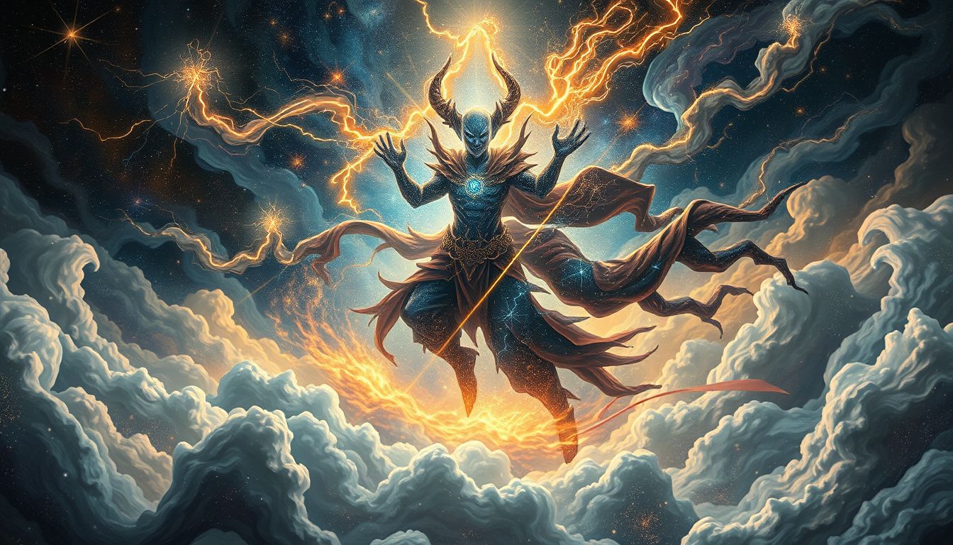 Baal als Wettergott symbolisiert Kontrolle über Naturgewalten im Traum.