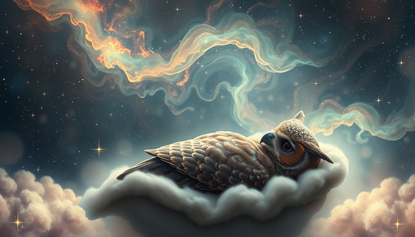 Der Tod der braunen Eule symbolisiert das Ende von Weisheit.