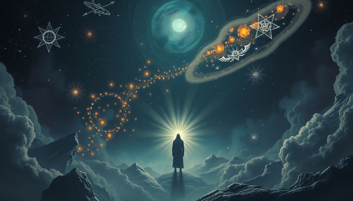 Ein strafender Kommandant symbolisiert innere Selbstkritik und Kontrolle.