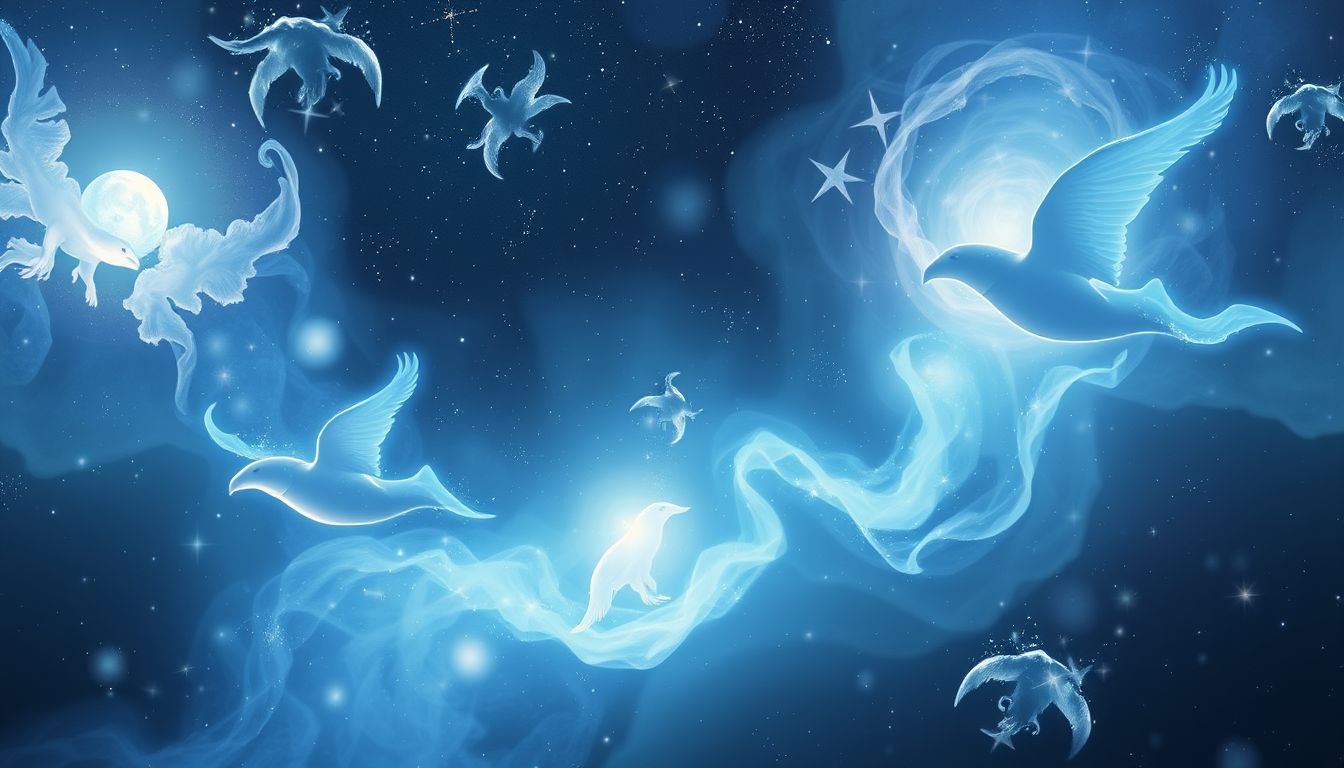 Tiere im Astrallicht symbolisieren oft verborgene Instinkte und Seelenkräfte.