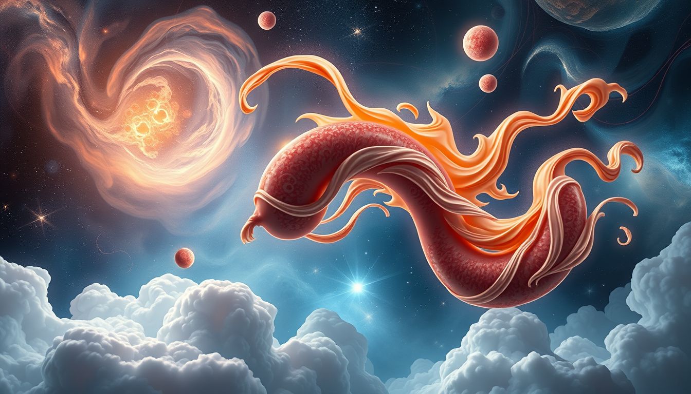 Der Traum symbolisiert kreative Transformation ungewöhnlicher Lebensaspekte.