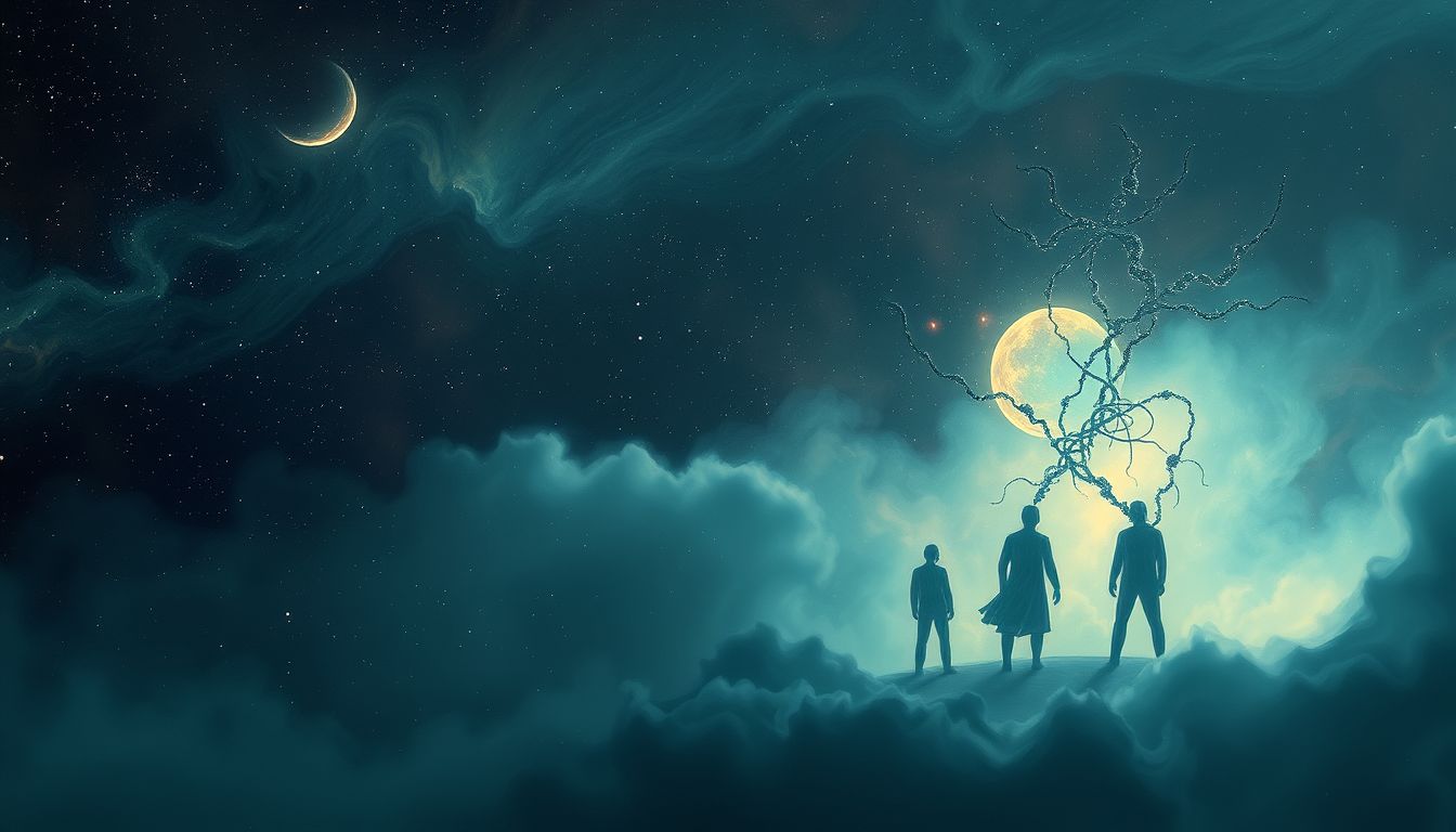 Das Schreien im Traum symbolisiert innere Konflikte und Angst.