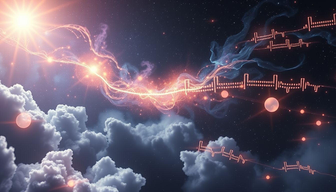 Traum 17 symbolisiert Kommunikation durch geheime Lichtsignale im Unterbewusstsein.