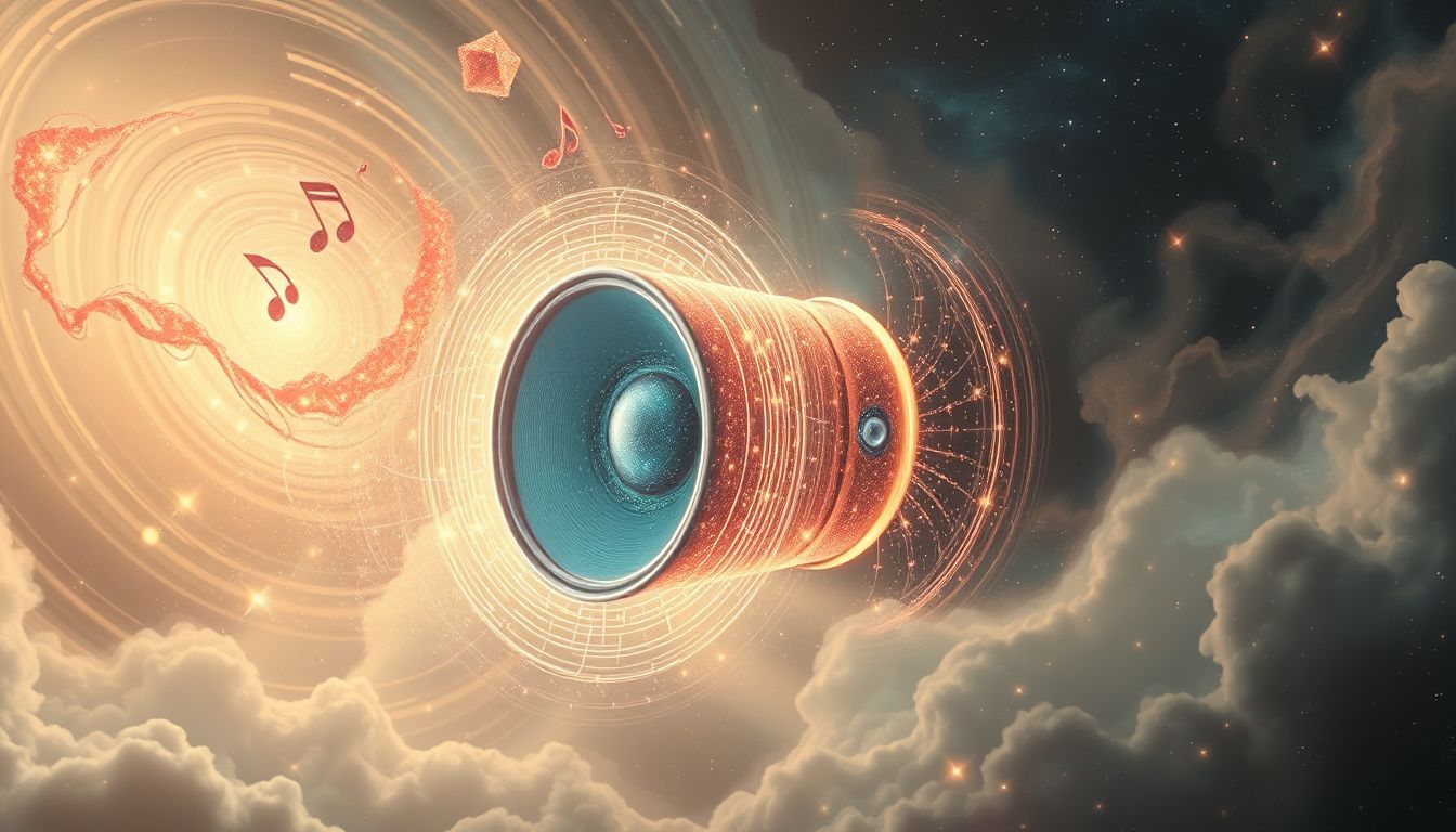 Ein Lautsprecher im Traum symbolisiert oft kreative Ausdruckskraft.