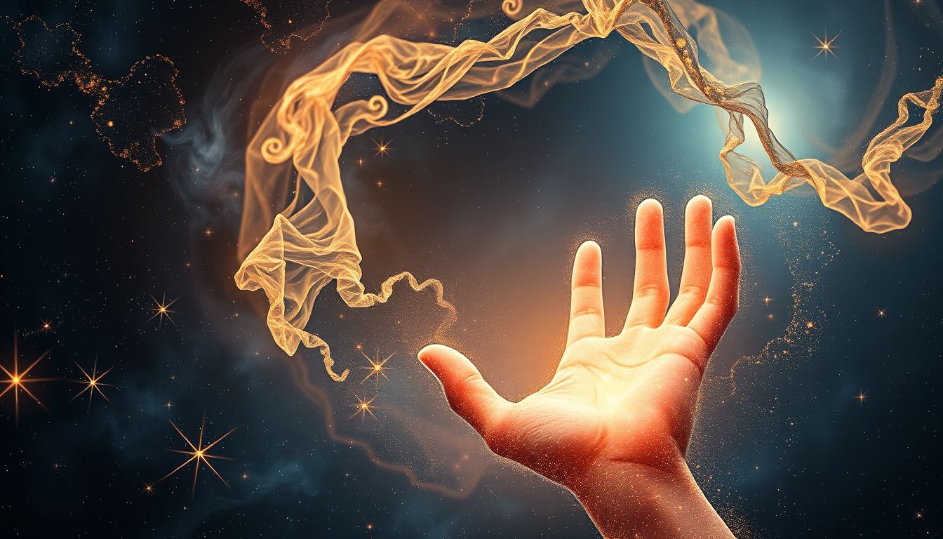 Ein geschenktes Webstück symbolisiert unerwartete kreative Inspiration im Traum.