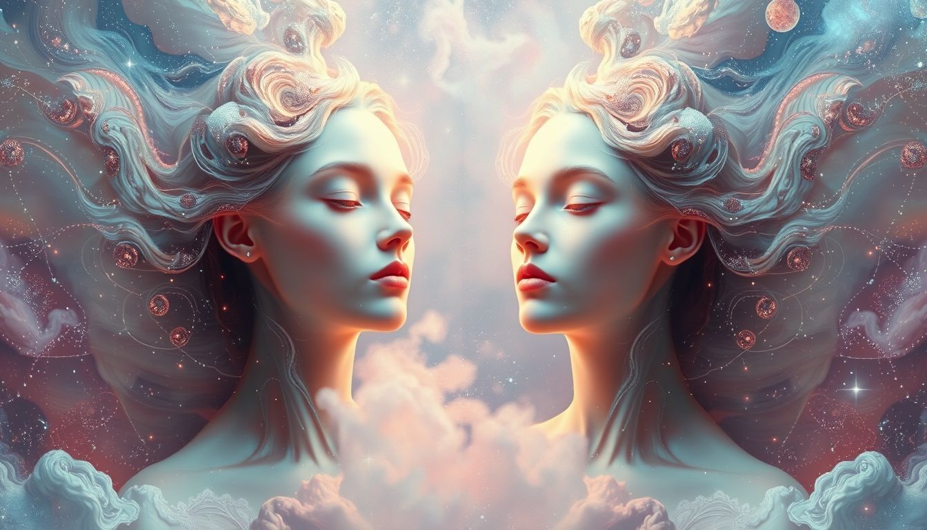 Ein Traum von einer ähnlichen Kosmetikerin spiegelt Selbstwahrnehmung wider.