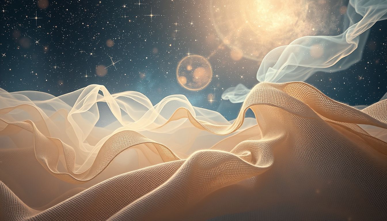 Traum 18 verbindet Sackleinen mit innerer Reinigung und spiritueller Klarheit.