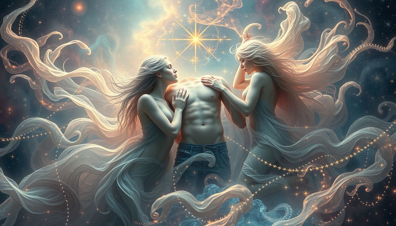 Bakchantinnen symbolisieren verführerische Kräfte und innere Leidenschaft.