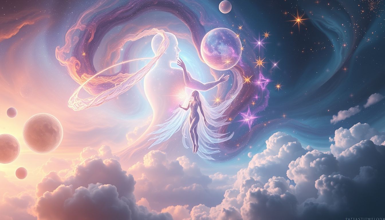 Im Traum spricht das Astrallicht oft mit tiefem Bewusstsein.