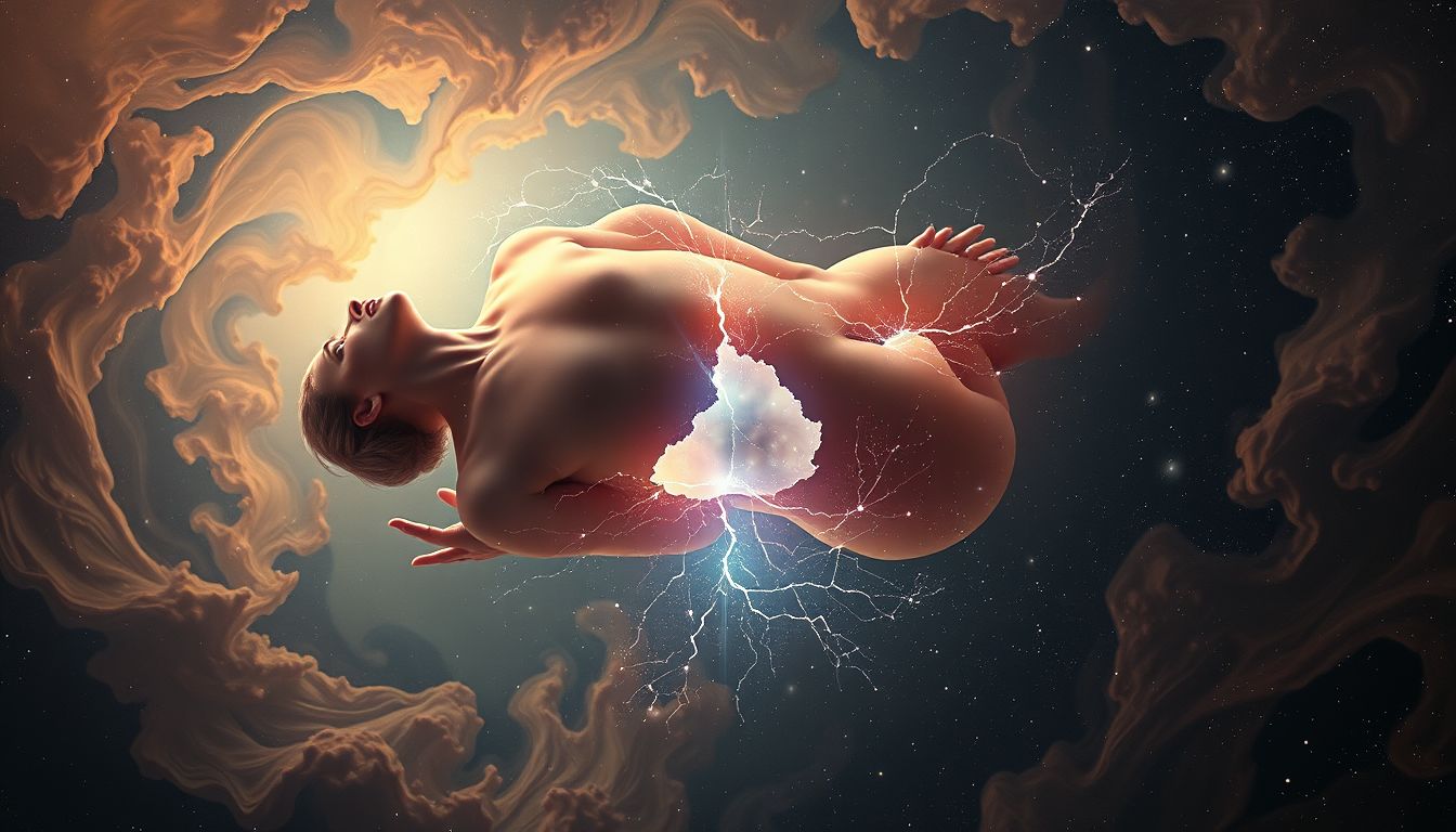 Ein fragmentierter Torso symbolisiert oft innere Konflikte und Verletzungen.