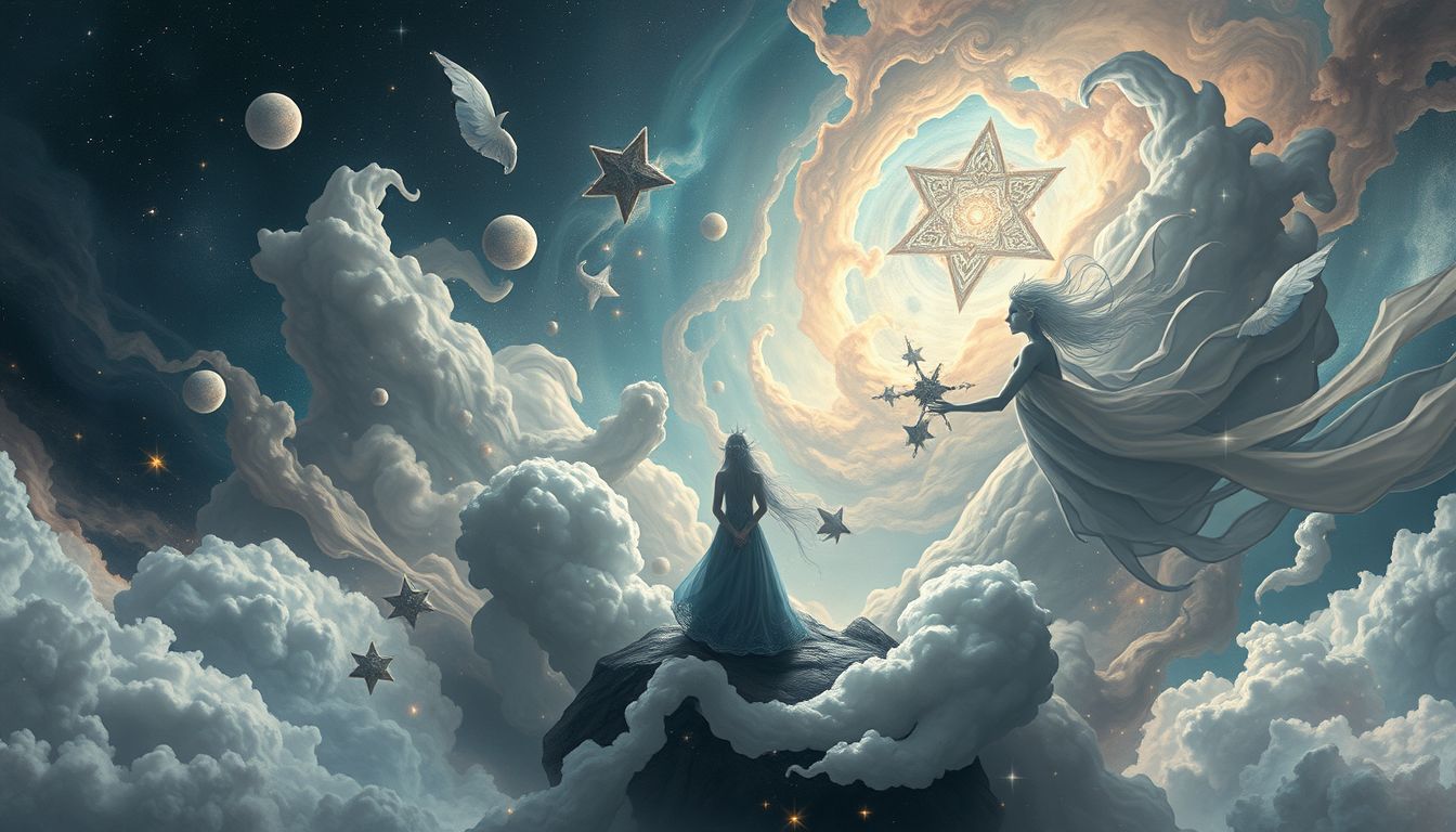 Eine unfreundliche Kosmetikerin symbolisiert innere Selbstkritik und Zweifel.